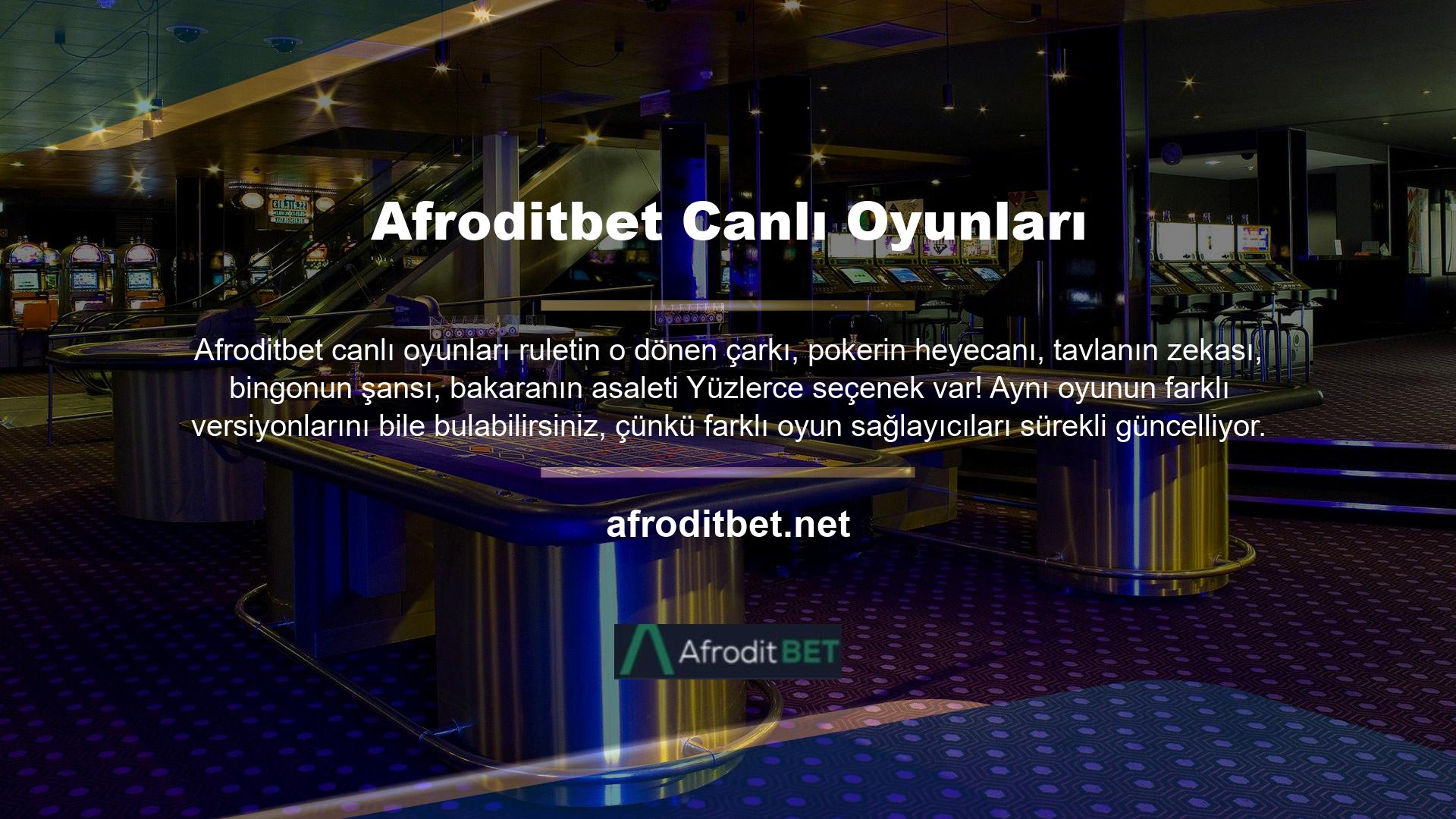 Ama sakın kaliteden ödün vermeyin! Mutlaka sitenin canlı casino oyunlarına bir göz atın, pişman olmayacaksınız